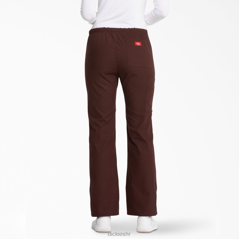 Cargo piling hlače s prepoznatljivim eds širokim nogavicama žene Dickies espresso (esr) 6BPL62525 odjeća