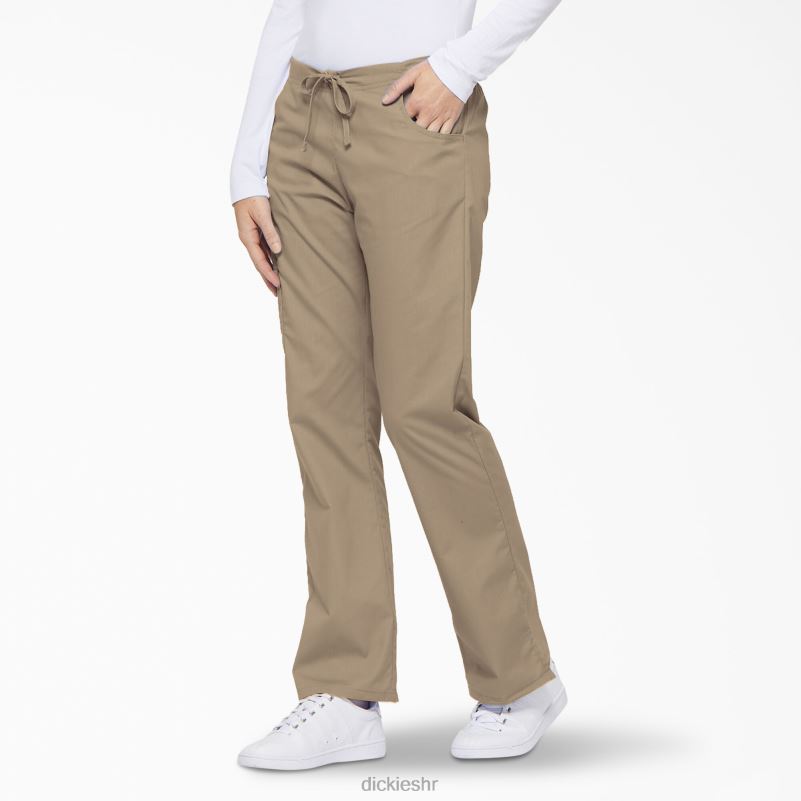 Cargo piling hlače s prepoznatljivim eds širokim nogavicama žene Dickies kaki (kha) 6BPL62530 odjeća