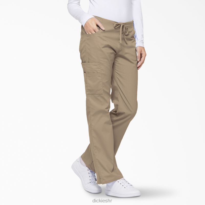Cargo piling hlače s prepoznatljivim eds širokim nogavicama žene Dickies kaki (kha) 6BPL62530 odjeća
