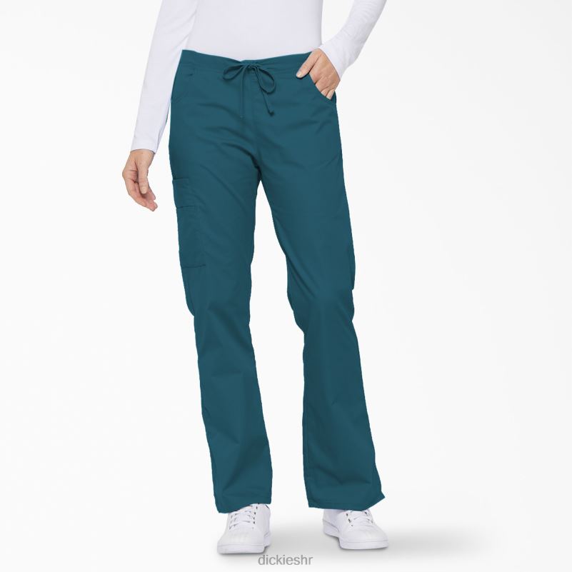 Cargo piling hlače s prepoznatljivim eds širokim nogavicama žene Dickies karipsko plava (crb) 6BPL62521 odjeća