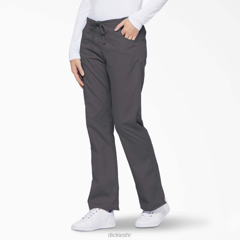 Cargo piling hlače s prepoznatljivim eds širokim nogavicama žene Dickies kositar siva (klupa) 6BPL62532 odjeća