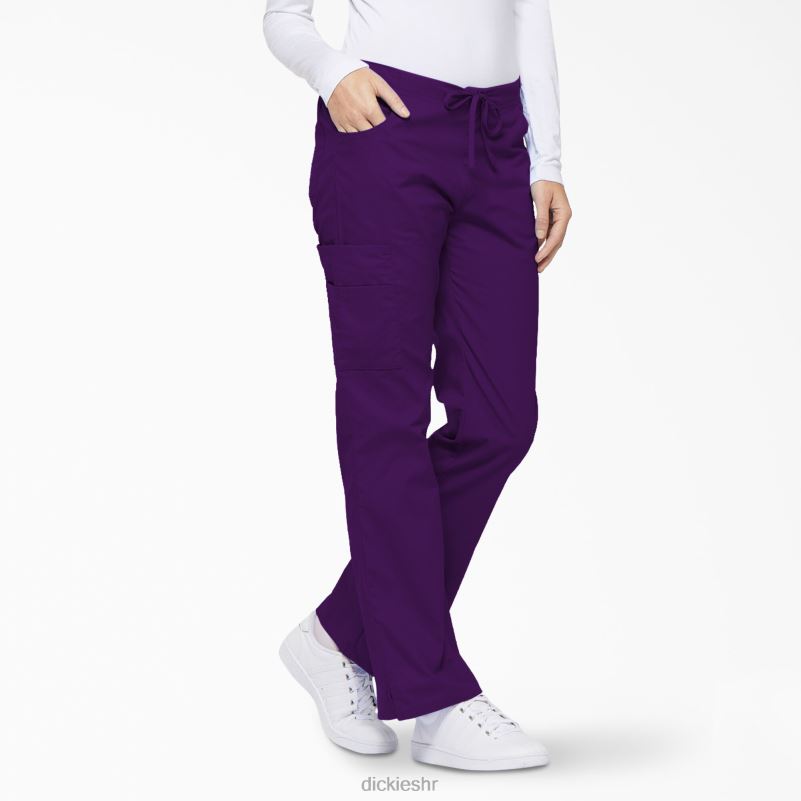 Cargo piling hlače s prepoznatljivim eds širokim nogavicama žene Dickies ljubičasti patlidžan (jaje) 6BPL62524 odjeća