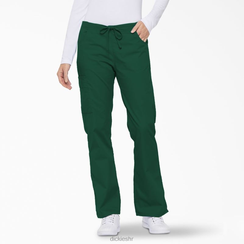 Cargo piling hlače s prepoznatljivim eds širokim nogavicama žene Dickies lovačko zeleno (htr) 6BPL62529 odjeća