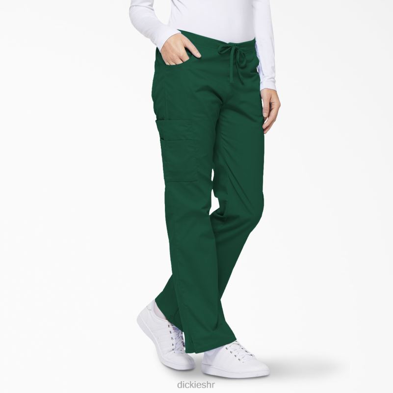 Cargo piling hlače s prepoznatljivim eds širokim nogavicama žene Dickies lovačko zeleno (htr) 6BPL62529 odjeća