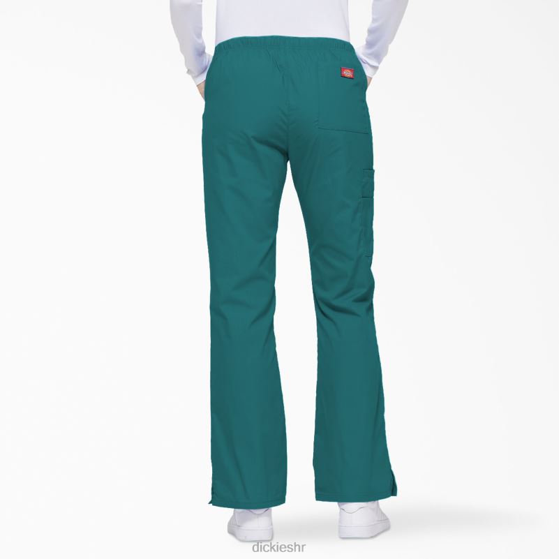 Cargo piling hlače s prepoznatljivim eds širokim nogavicama žene Dickies plavozelena (dtl) 6BPL62522 odjeća