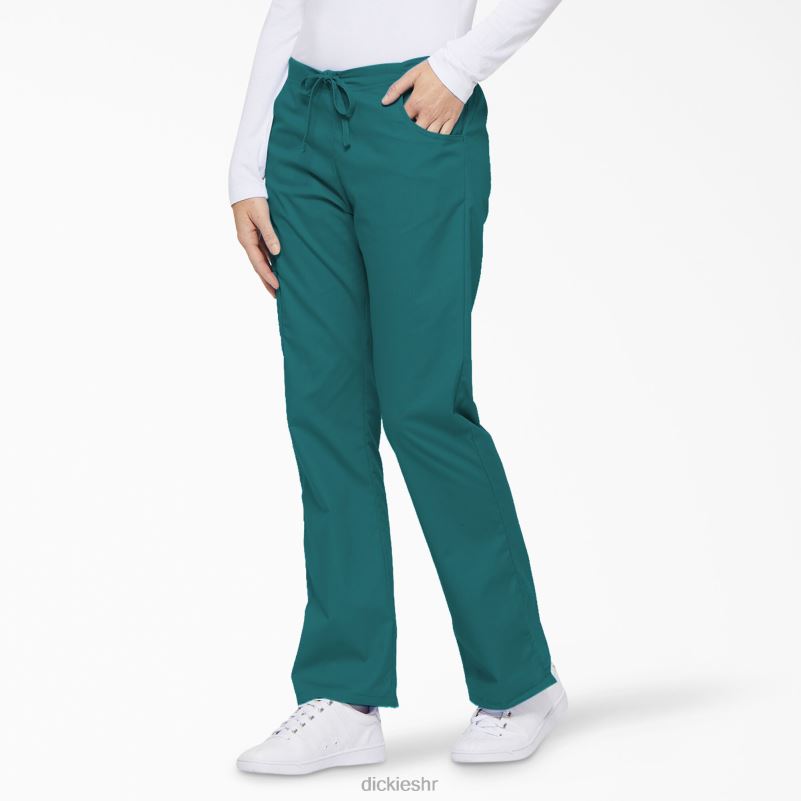 Cargo piling hlače s prepoznatljivim eds širokim nogavicama žene Dickies plavozelena (dtl) 6BPL62522 odjeća