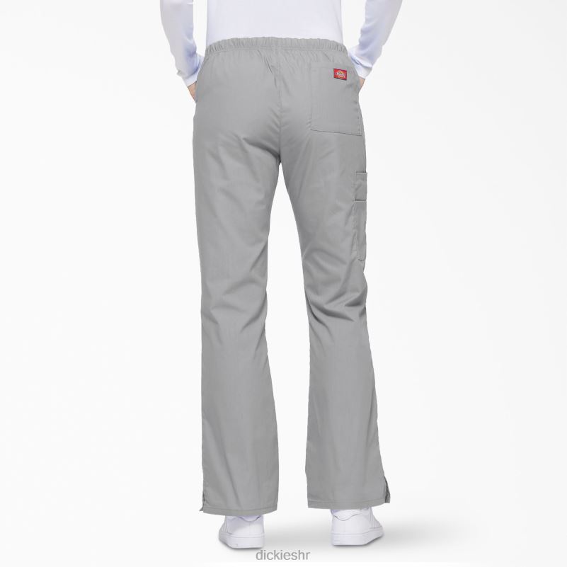 Cargo piling hlače s prepoznatljivim eds širokim nogavicama žene Dickies siva (gy) 6BPL62527 odjeća