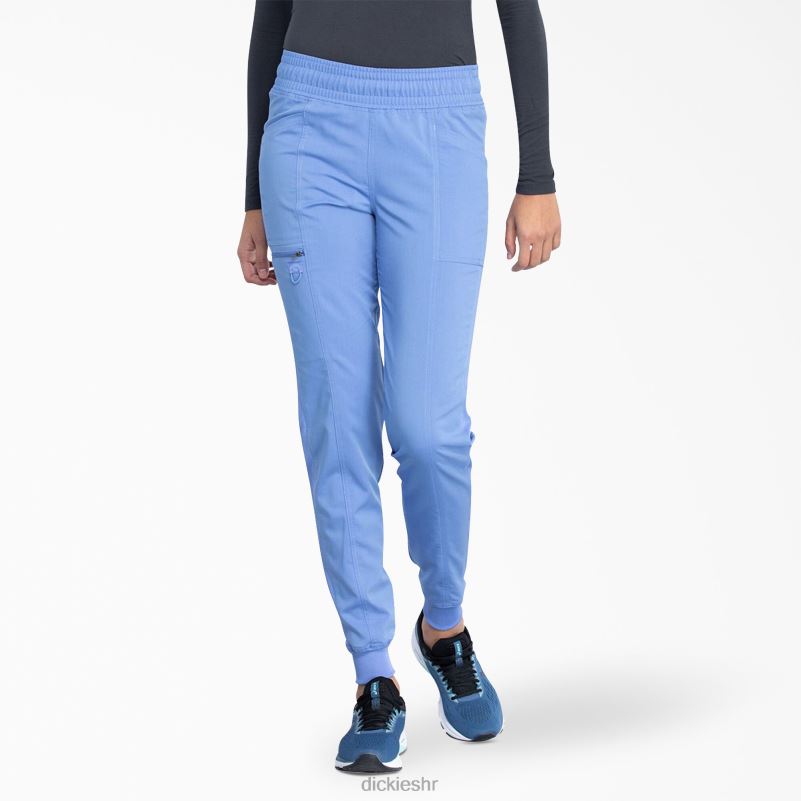 balans hlače za trčanje žene Dickies strop plava (cbl) 6BPL62483 odjeća