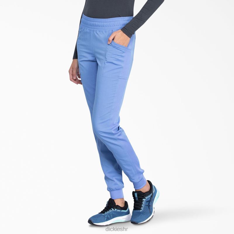 balans hlače za trčanje žene Dickies strop plava (cbl) 6BPL62483 odjeća