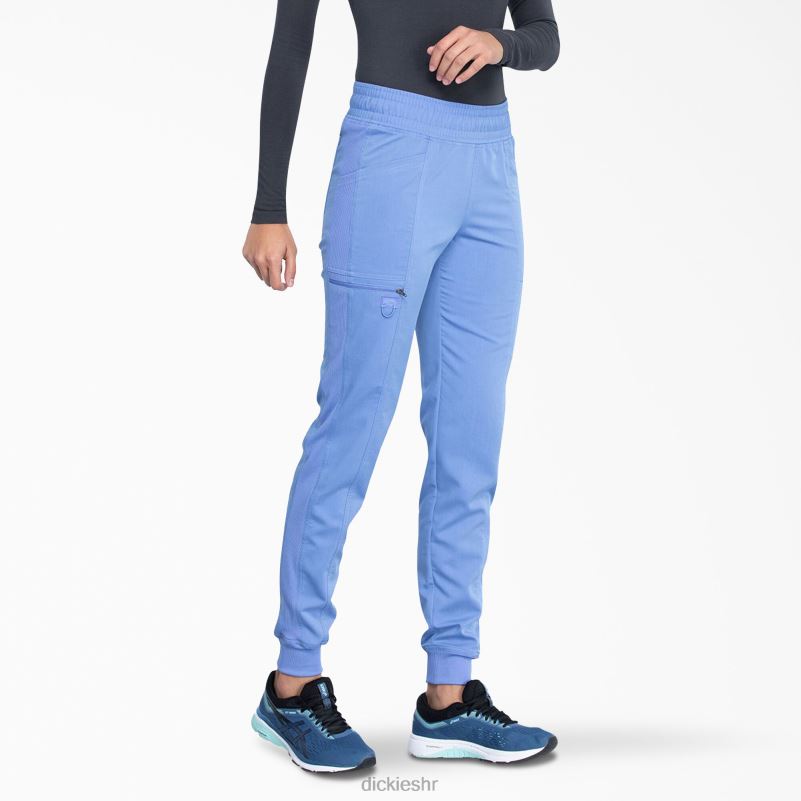 balans hlače za trčanje žene Dickies strop plava (cbl) 6BPL62483 odjeća