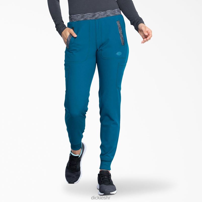 dynamix hlače za trčanje žene Dickies karipsko plava (crb) 6BPL62588 odjeća