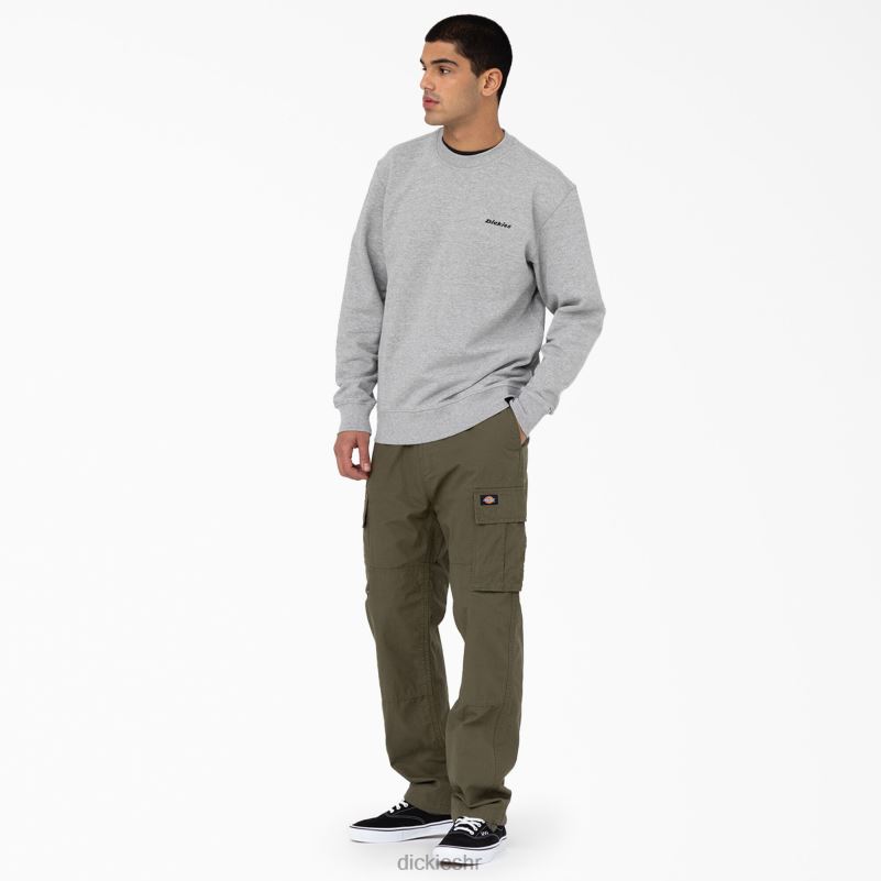 eagle bend opuštene cargo hlače s dva koljena muškarci Dickies vojno zelena (ml) 6BPL6207 odjeća