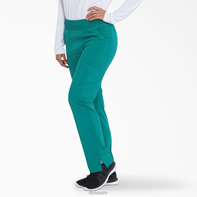 eds Essentials Cargo piling hlače sa suženim nogavicama žene Dickies plavozelena (dtl) 6BPL62493 odjeća