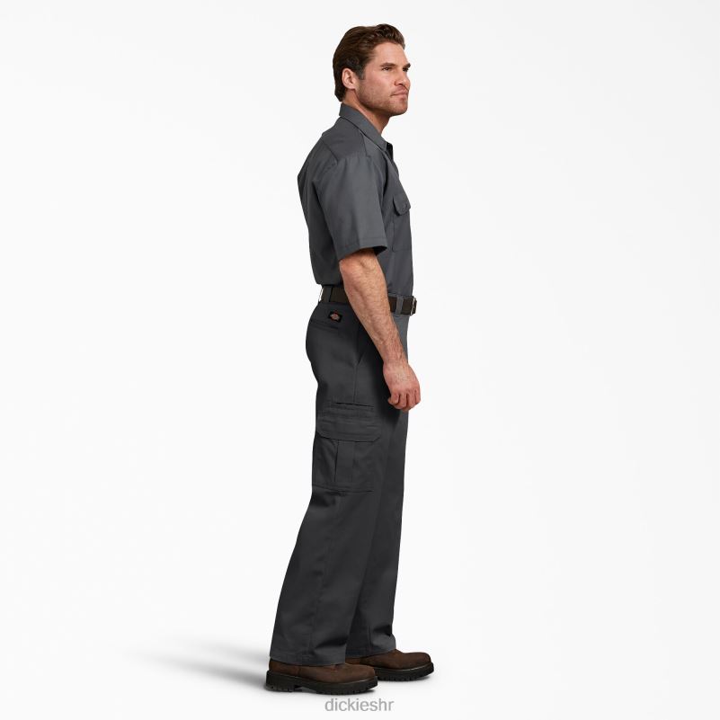 fleksibilne cargo hlače opuštenog kroja muškarci Dickies crna (bk) 6BPL6123 odjeća