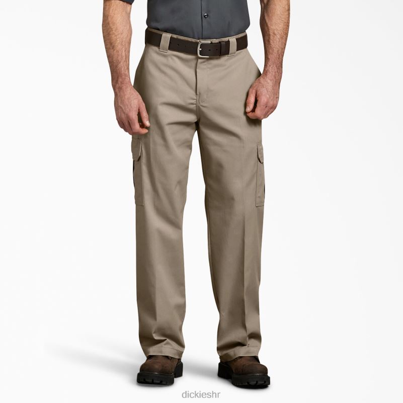 fleksibilne cargo hlače opuštenog kroja muškarci Dickies pustinjski pijesak (ds) 6BPL6125 odjeća