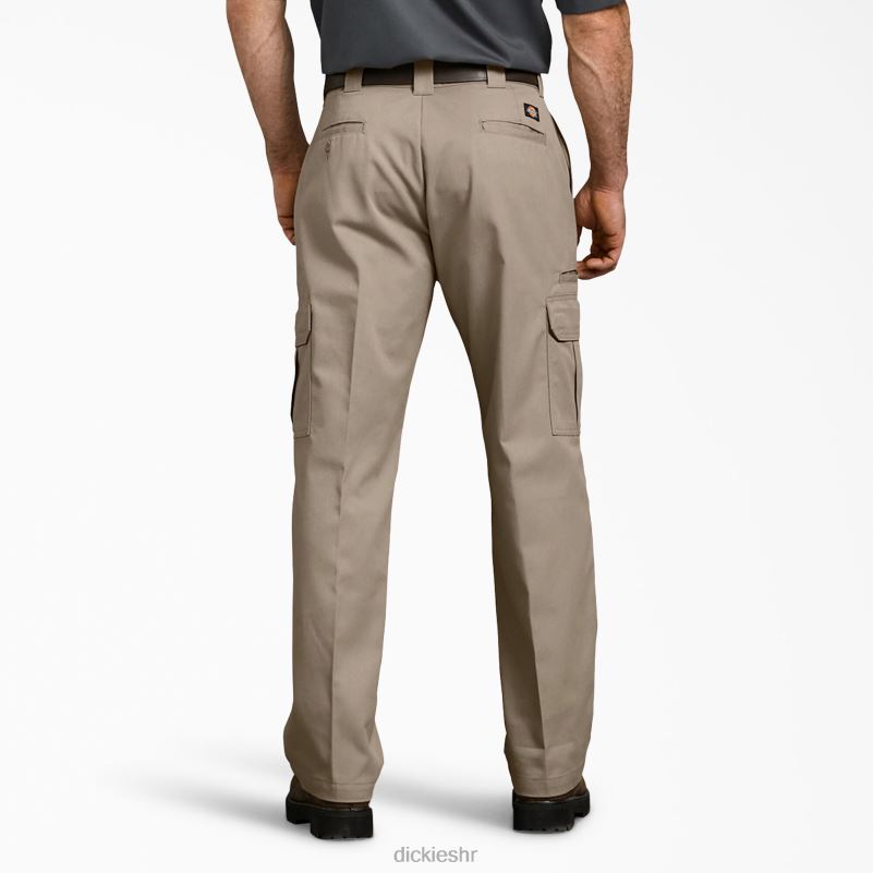 fleksibilne cargo hlače opuštenog kroja muškarci Dickies pustinjski pijesak (ds) 6BPL6125 odjeća