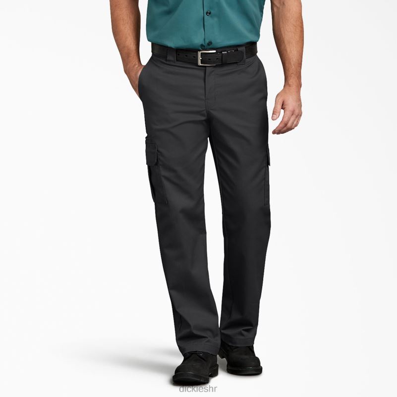 fleksibilne cargo hlače uobičajenog kroja muškarci Dickies crna (bk) 6BPL633 odjeća