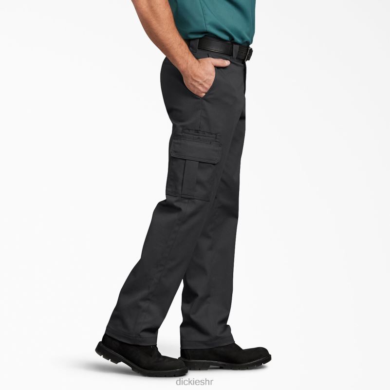 fleksibilne cargo hlače uobičajenog kroja muškarci Dickies crna (bk) 6BPL633 odjeća
