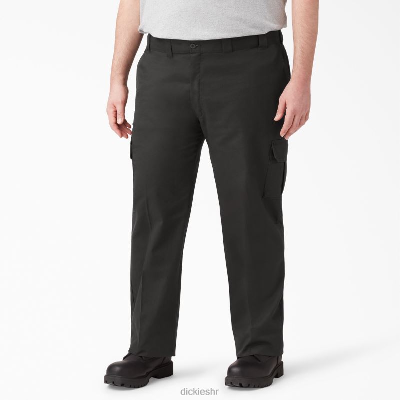 fleksibilne cargo hlače uobičajenog kroja muškarci Dickies crna (bk) 6BPL633 odjeća