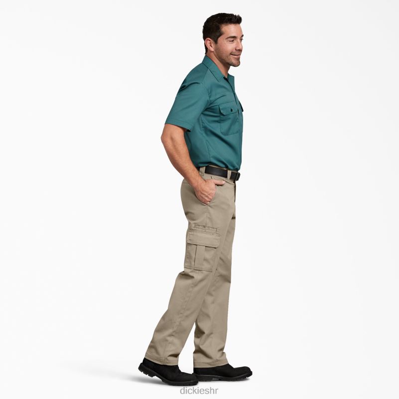 fleksibilne cargo hlače uobičajenog kroja muškarci Dickies pustinjski pijesak (ds) 6BPL636 odjeća