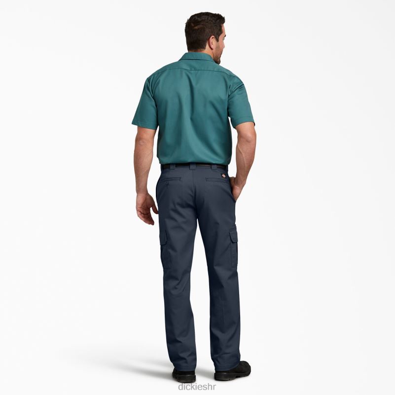 fleksibilne cargo hlače uobičajenog kroja muškarci Dickies tamnoplava (dn) 6BPL635 odjeća