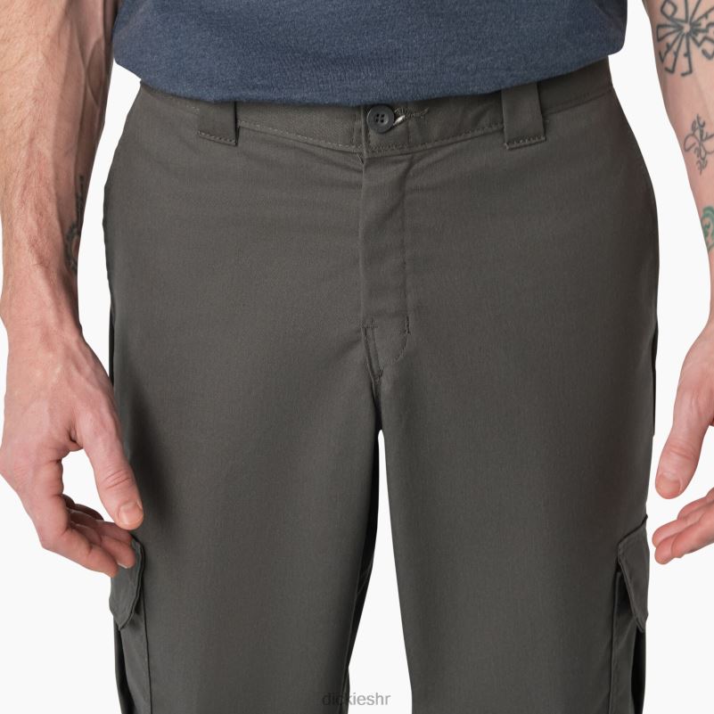 fleksibilne cargo hlače uobičajenog kroja muškarci Dickies ugljen siva (ch) 6BPL634 odjeća