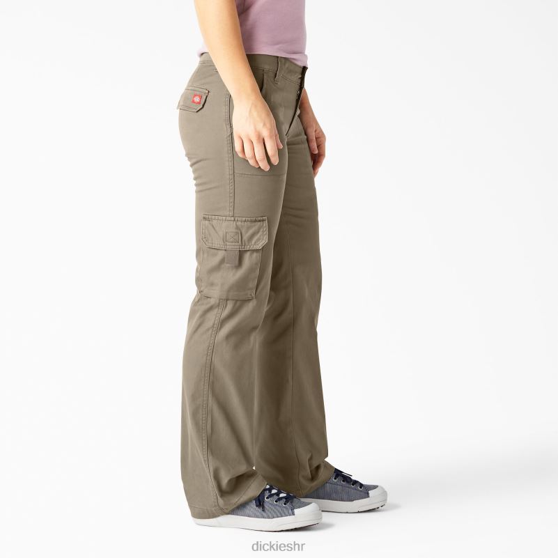 ravne cargo hlače opuštenog kroja žene Dickies redovito 6BPL61732 odjeća