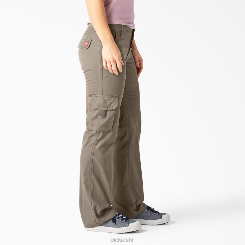 ravne cargo hlače opuštenog kroja žene Dickies redovito 6BPL61734 odjeća