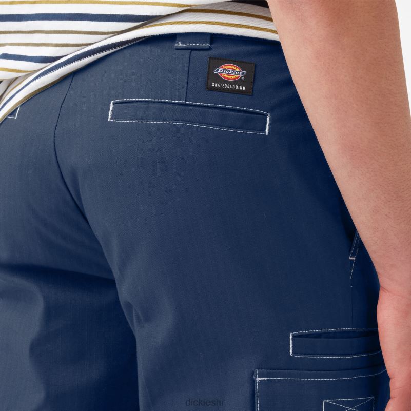 skateboarding ripstop cargo hlače muškarci Dickies tinta mornarsko/bijeli šavovi (i2w) 6BPL6306 odjeća