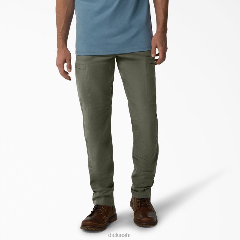 štite hlađenje ripstop cargo hlače muškarci Dickies zelena mahovina (ms) 6BPL6281 odjeća