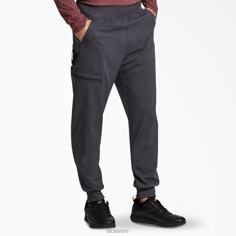 uravnotežene srednje visoke hlače za trčanje muškarci Dickies kositar siva (klupa) 6BPL61388 odjeća