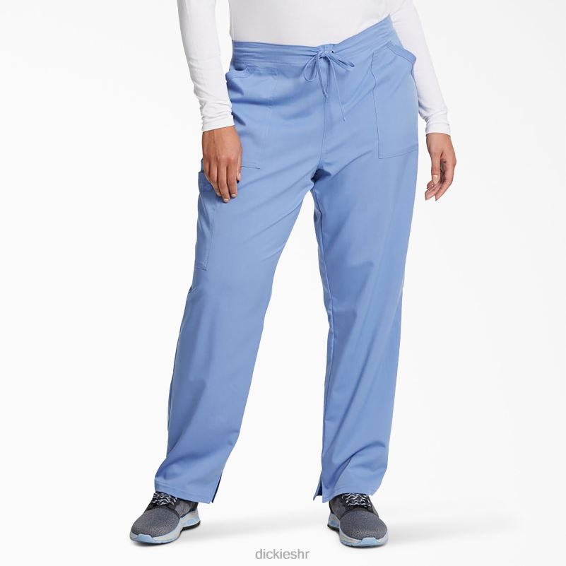uravnotežite sužene hlače s uzicom žene Dickies strop plava (cbl) 6BPL62608 odjeća