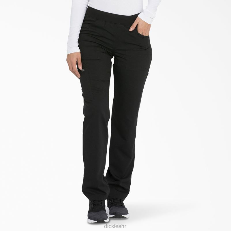 uravnotežite sužene hlače za piling nogu žene Dickies crno (crno) 6BPL62544 odjeća