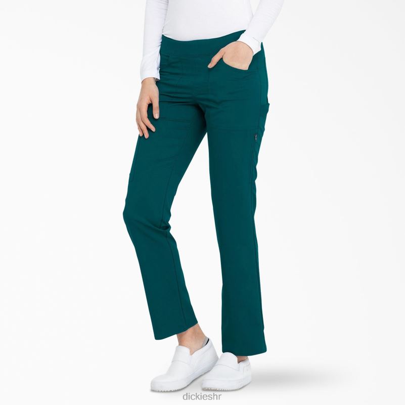 uravnotežite sužene hlače za piling nogu žene Dickies karipsko plava (crb) 6BPL62546 odjeća