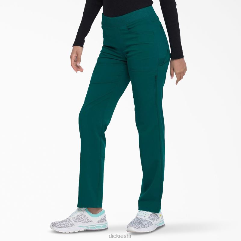 uravnotežite sužene hlače za piling nogu žene Dickies lovačko zeleno (htr) 6BPL62551 odjeća