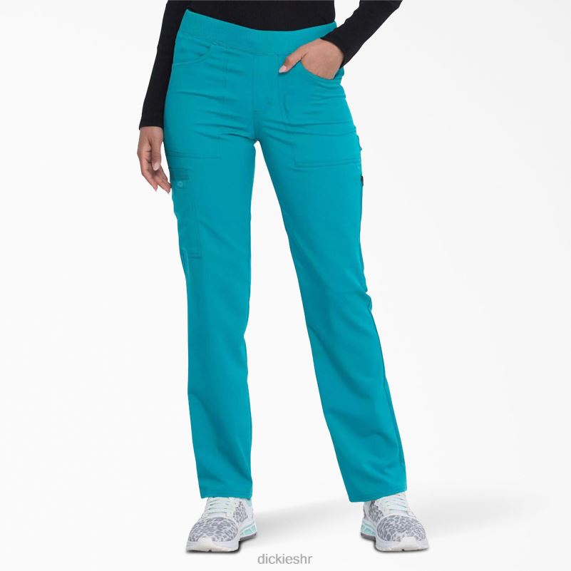 uravnotežite sužene hlače za piling nogu žene Dickies plavozelena (dtl) 6BPL62547 odjeća