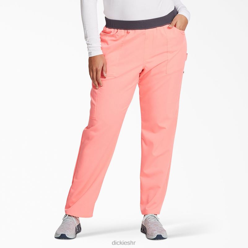 uravnotežite sužene hlače za piling nogu žene Dickies ružičasti flamingo (fla) 6BPL62549 odjeća