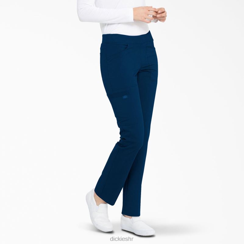 uravnotežite sužene hlače za piling nogu žene Dickies tamnoplava (nvy) 6BPL62552 odjeća