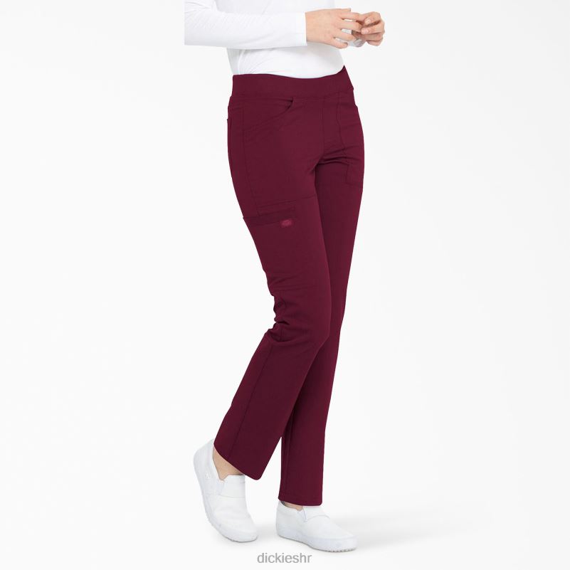 uravnotežite sužene hlače za piling nogu žene Dickies vino (pobjeda) 6BPL62556 odjeća