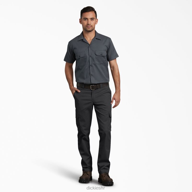 uske cargo hlače muškarci Dickies crna (bk) 6BPL673 odjeća