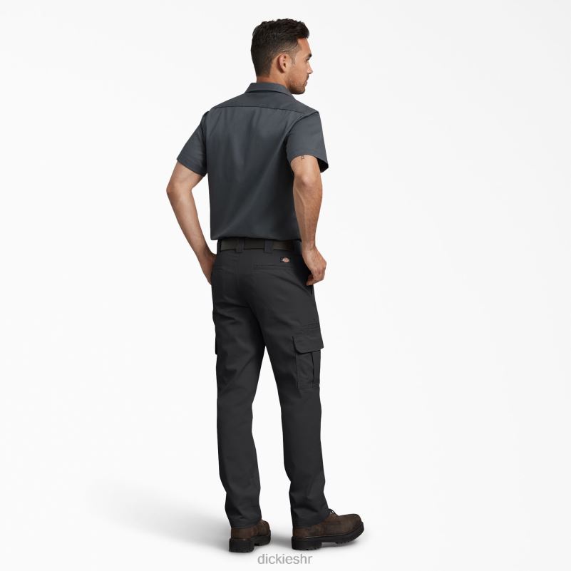 uske cargo hlače muškarci Dickies crna (bk) 6BPL673 odjeća