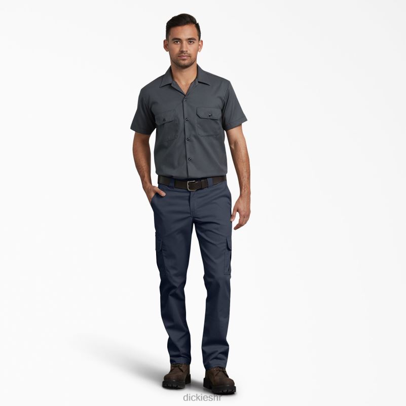 uske cargo hlače muškarci Dickies tamnoplava (dn) 6BPL674 odjeća