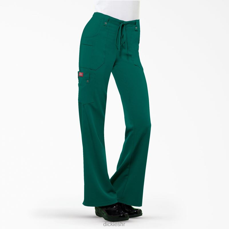 xtreme rastezljive široke nogavice cargo piling hlače žene Dickies lovačko zeleno (htr) 6BPL62430 odjeća