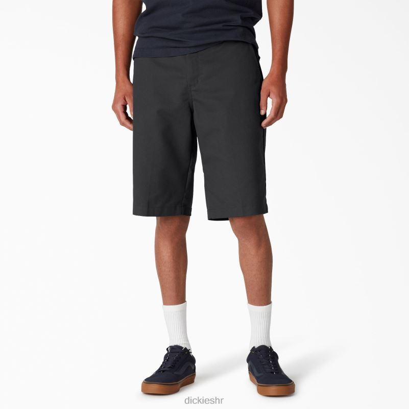 uske kratke hlače za skateboarding 11" muškarci Dickies crna (bk) 6BPL6381 odjeća