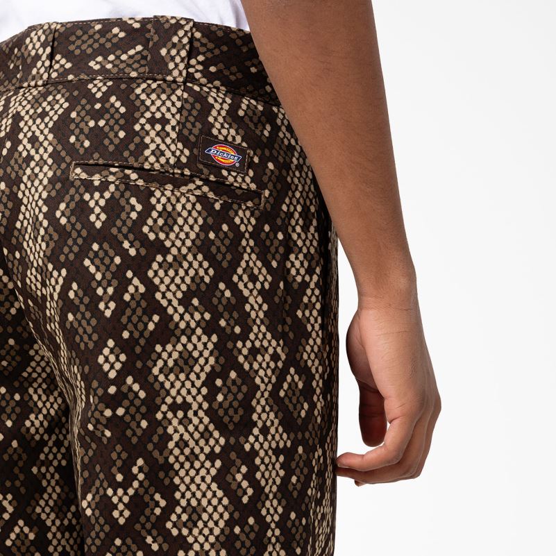 camden hlače ravnog kroja muškarci Dickies crna (bkx) 6BPL6296 odjeća