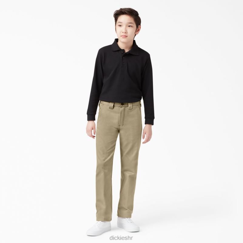 flex uske hlače djeca Dickies kaki (kh) 6BPL62651 odjeća