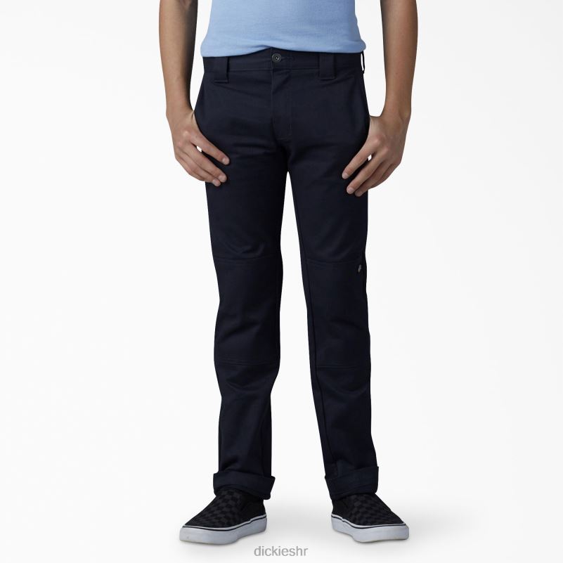 flex uske hlače do dva koljena djeca Dickies tamnoplava (dn) 6BPL62661 odjeća