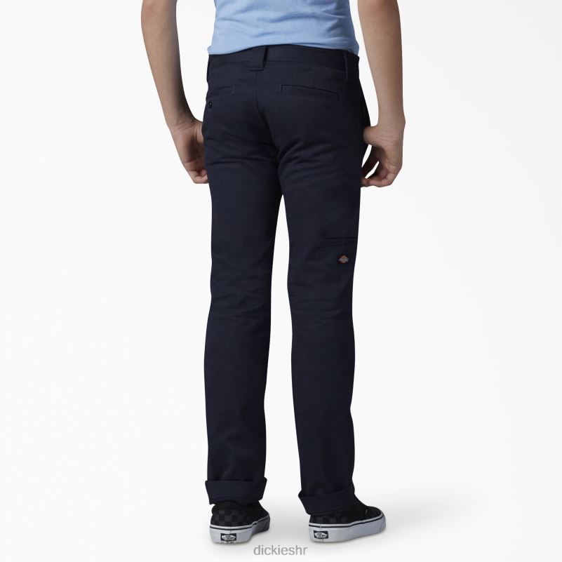 flex uske hlače do dva koljena djeca Dickies tamnoplava (dn) 6BPL62661 odjeća