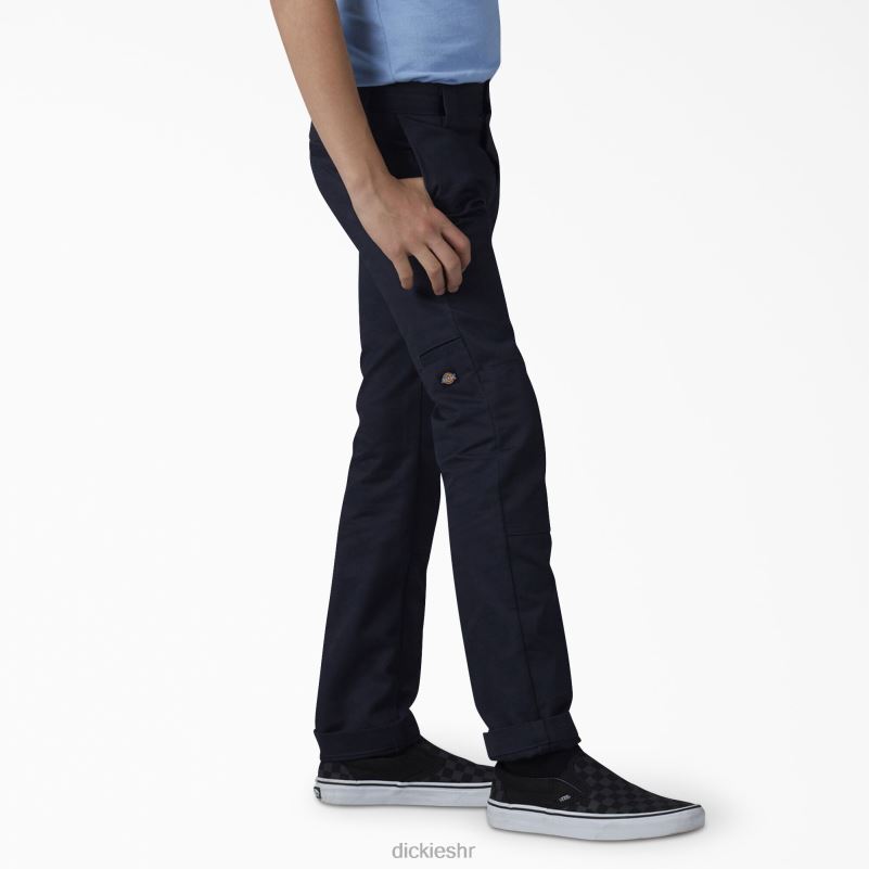 flex uske hlače do dva koljena djeca Dickies tamnoplava (dn) 6BPL62661 odjeća