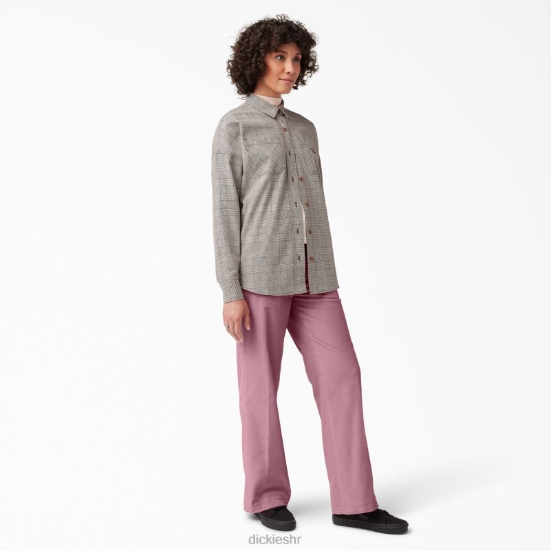 halleville hlače od samta žene Dickies redovito 6BPL61911 odjeća